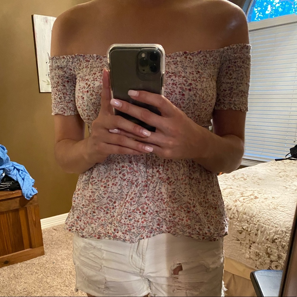 Off the shoulder top